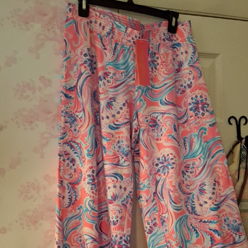 Lilly Pulitzer Lorena Breezy Palazzo In Dont Be Jelly NWT